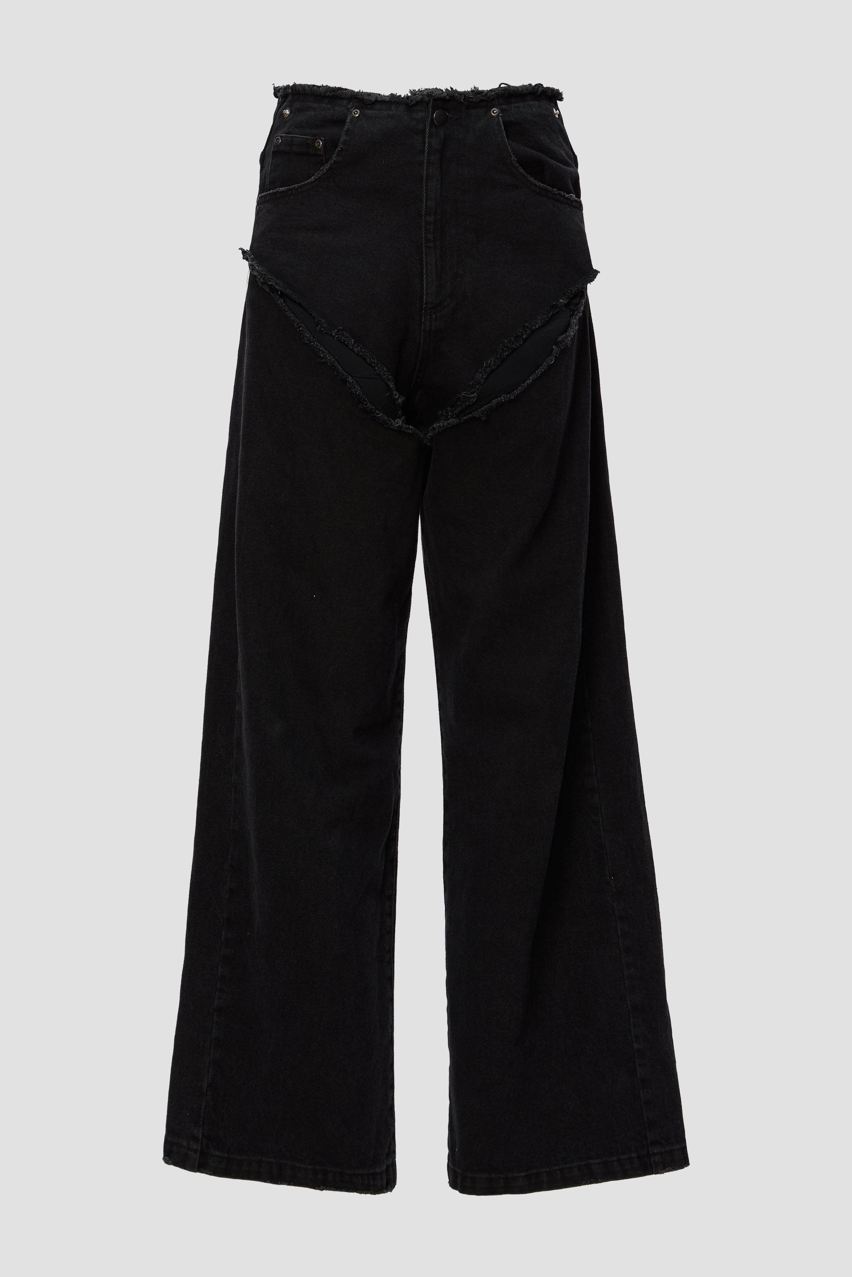 "Molten" Black Jeans