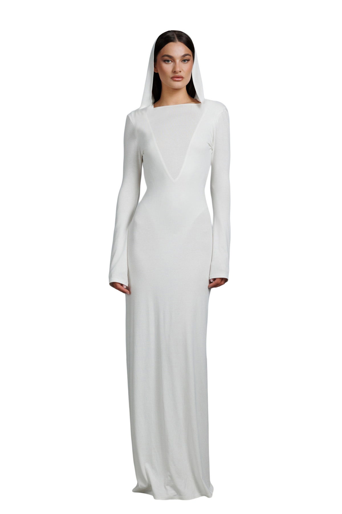 "Luce" Open Back Maxi Dress