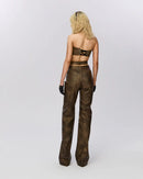 "Orbit" Faux Leather Pants