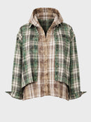 "Stay weird" Hooded Layer Shirt