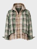 "Stay weird" Hooded Layer Shirt