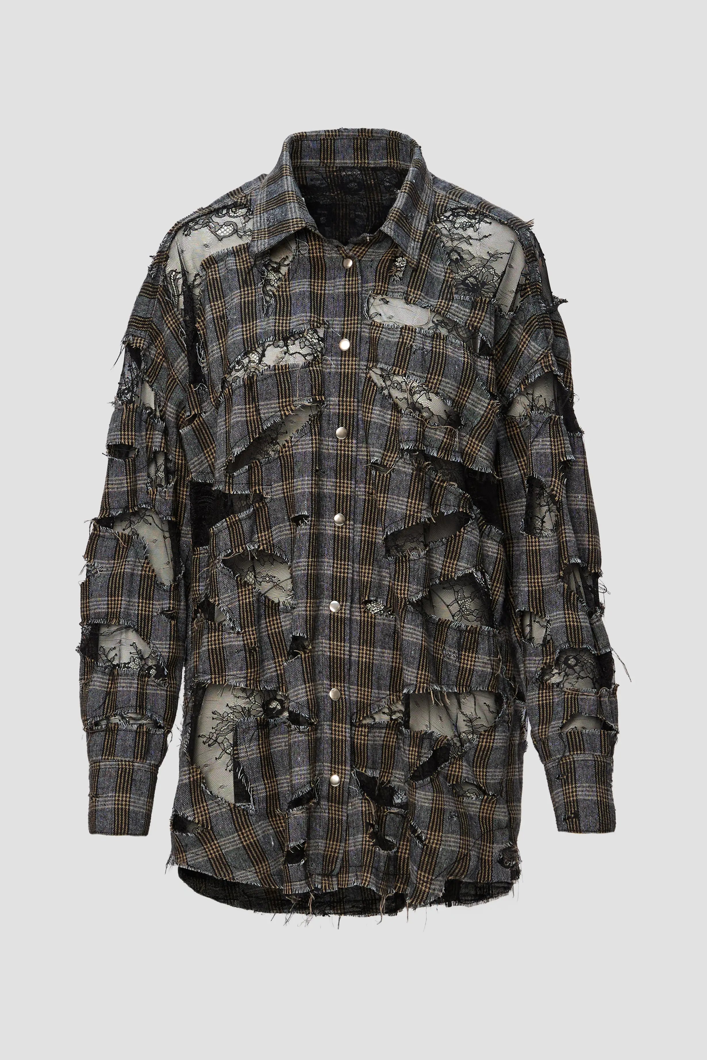 "Fume" Lace Oversized Shirt
