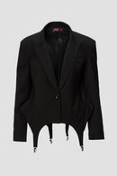 "Comet" Blazer with Suspenders
