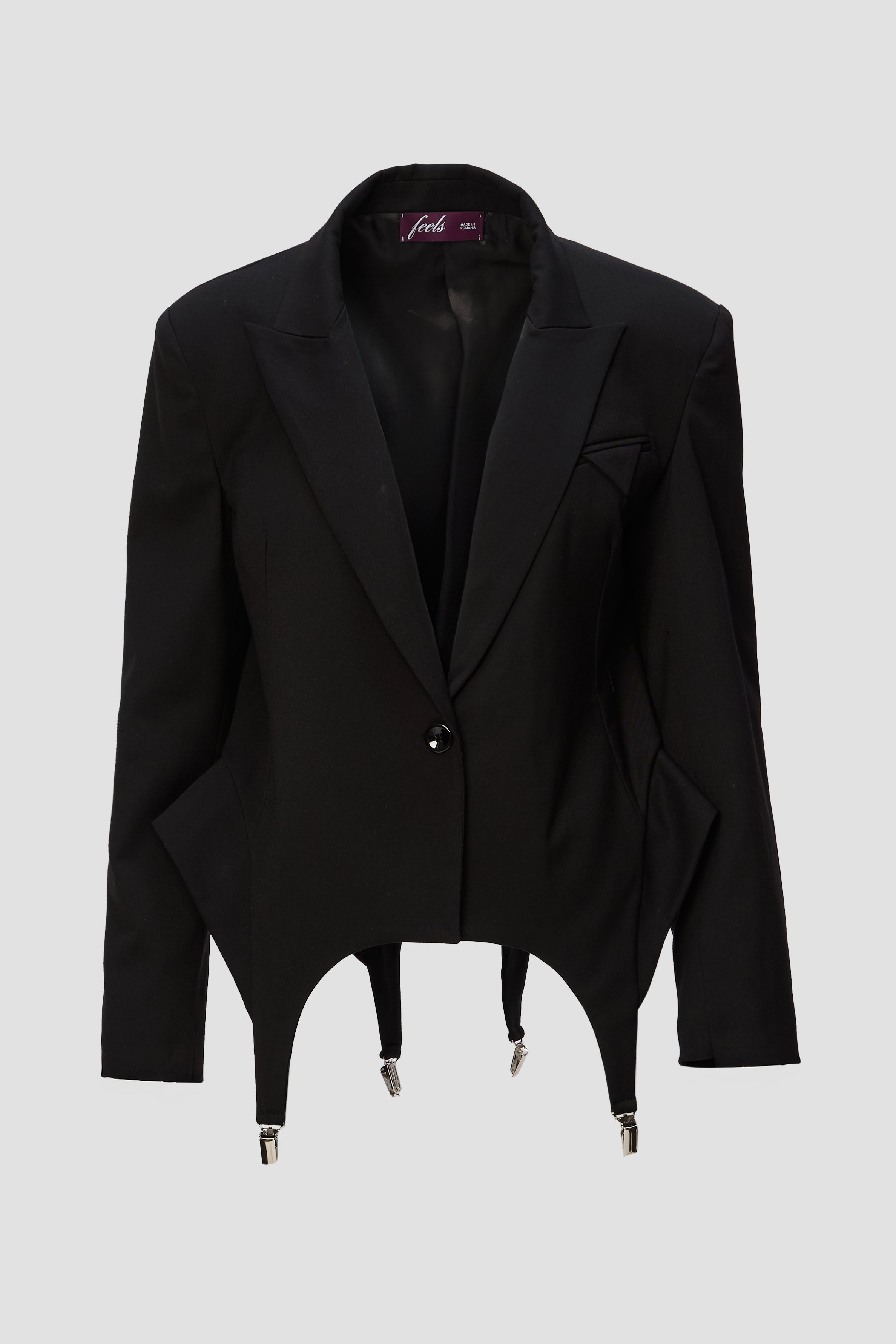 "Comet" Blazer with Suspenders