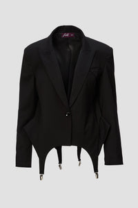 "Comet" Blazer with Suspenders