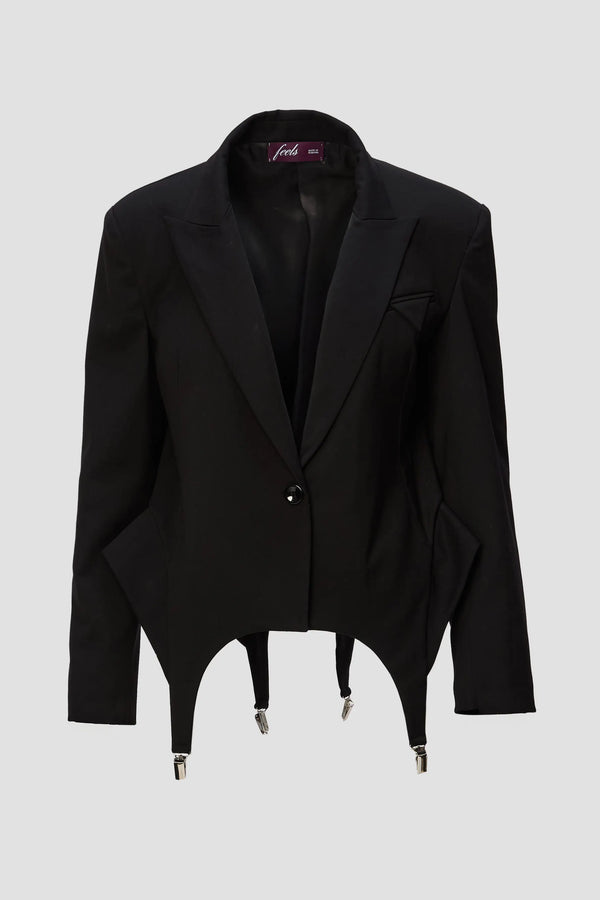 "Comet" Blazer with Suspenders