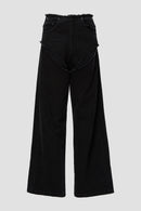 "Molten" Black Jeans