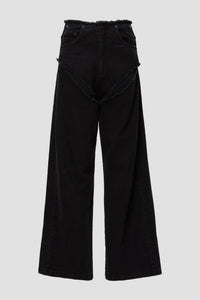 "Molten" Black Jeans