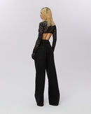 "Molten" Black Jeans