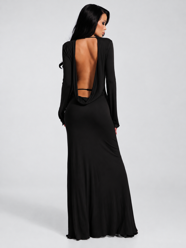 Dream Black Maxi Dress