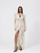 Como Ivory Lace Dress