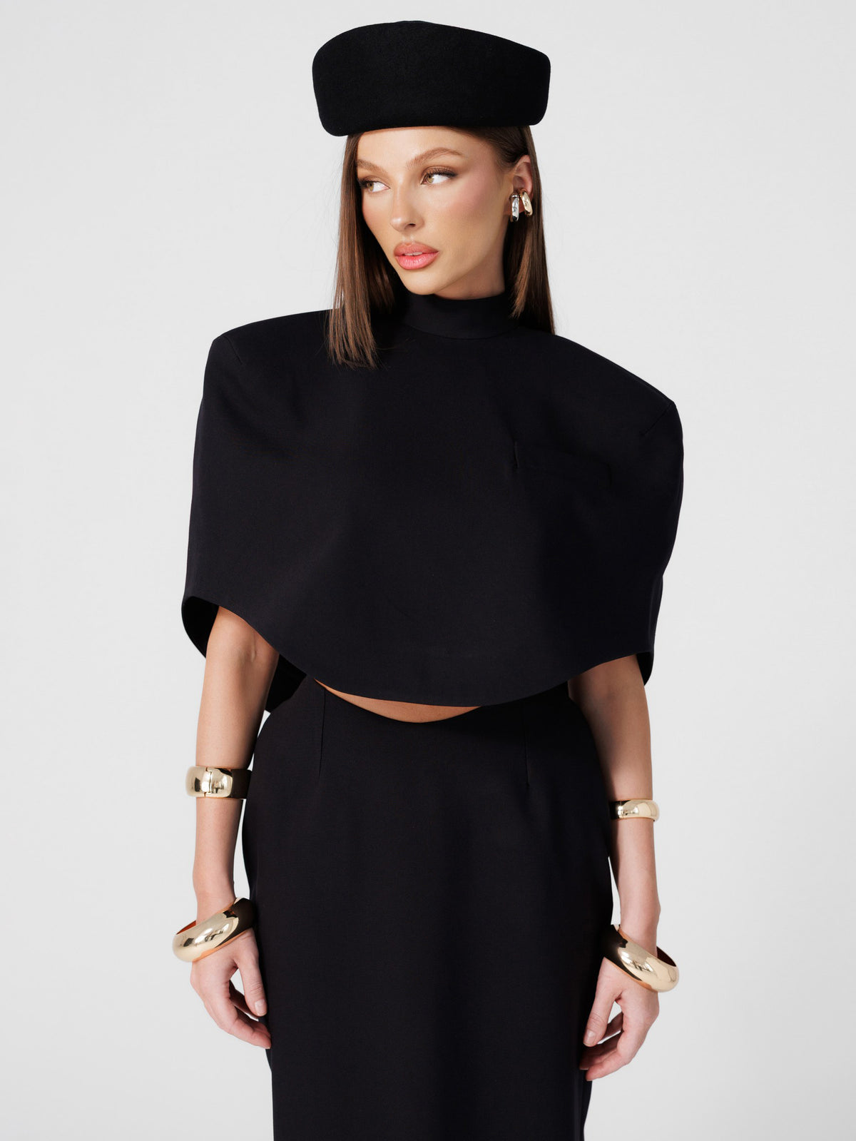 Adore Black Cape