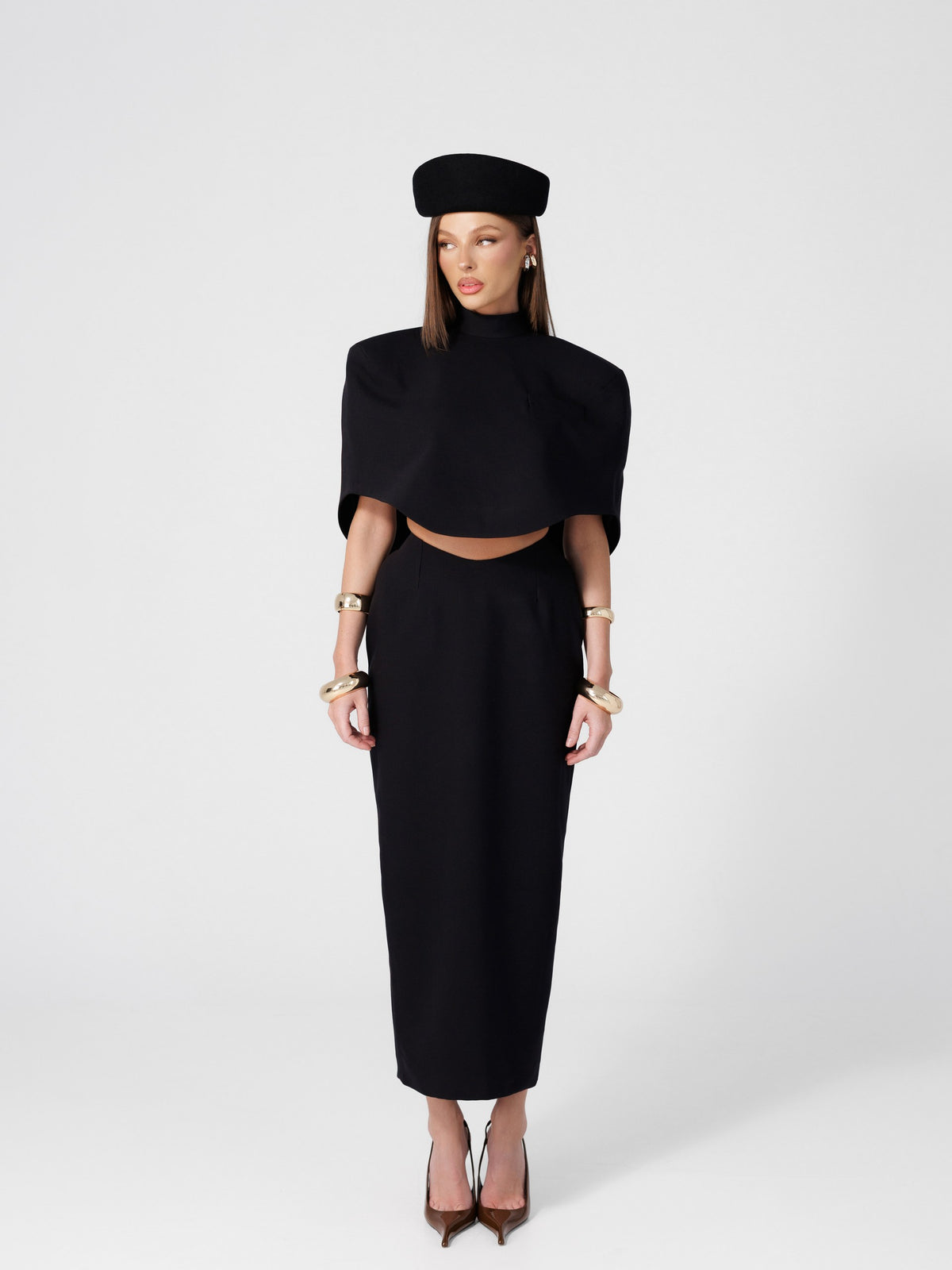 Adore Black Cape