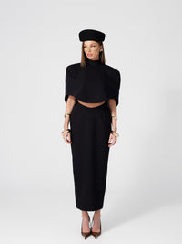 Adore Black Cape