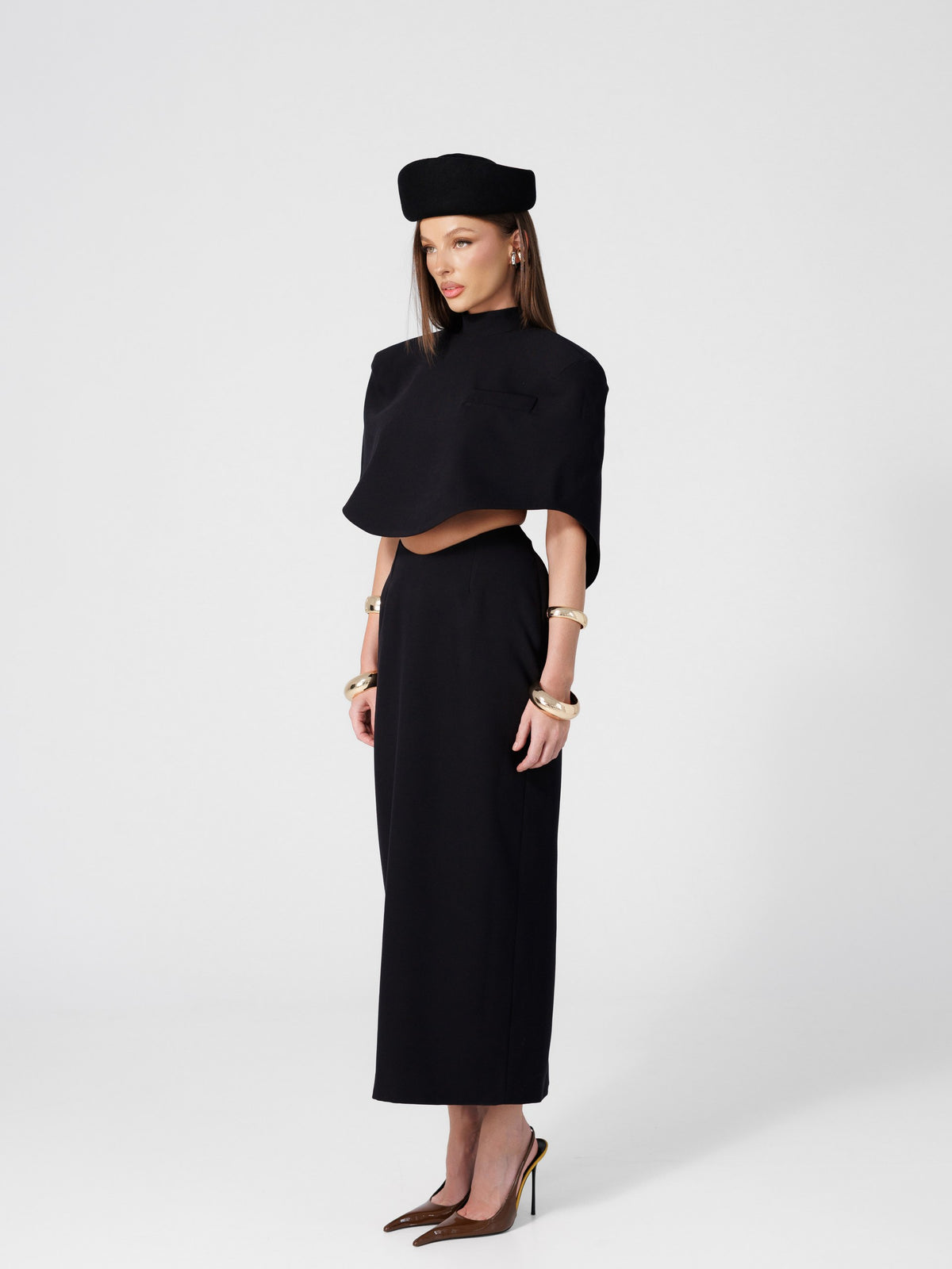 Adore Black Cape