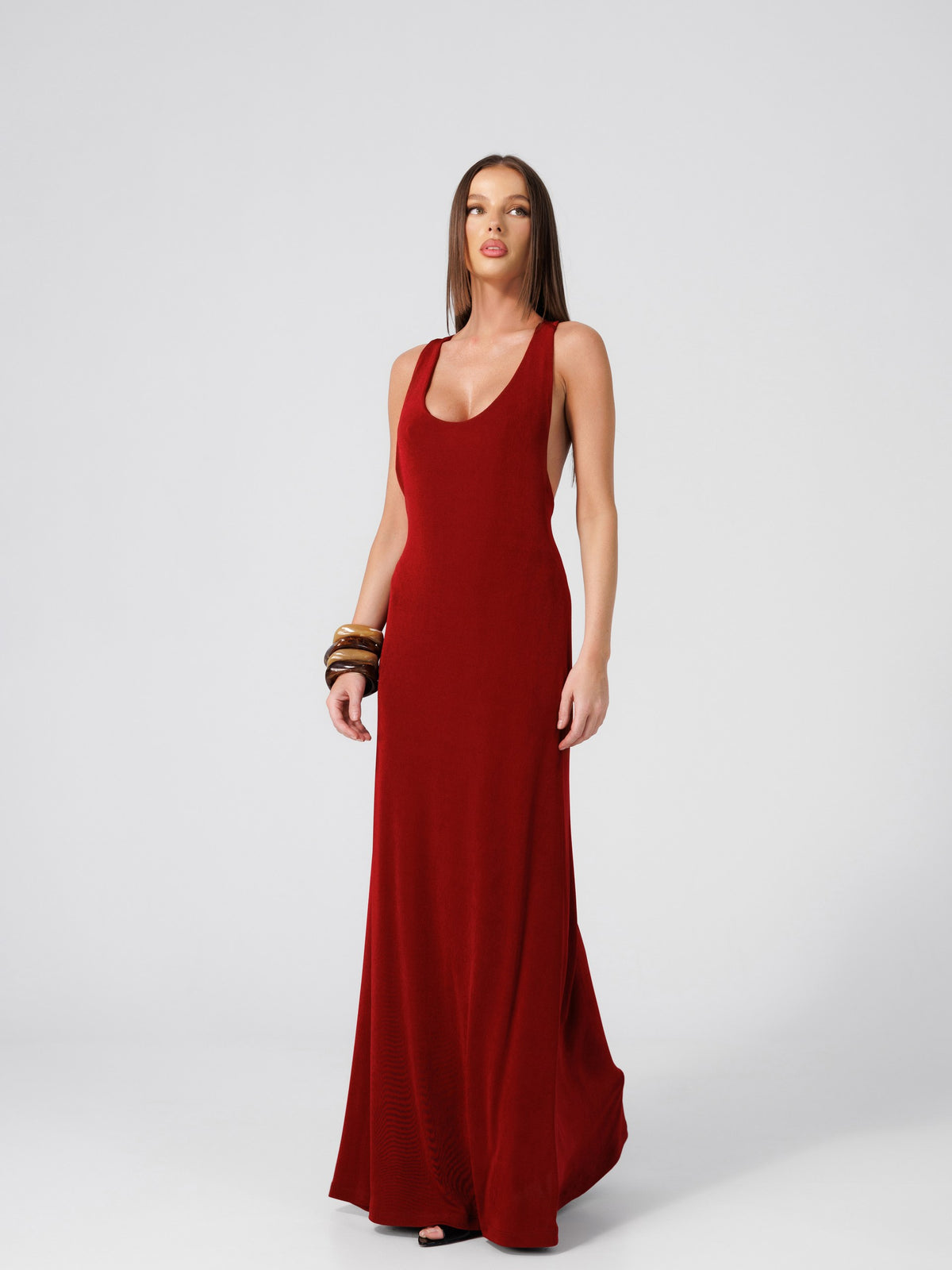 Detached Maxi Raceback Dress