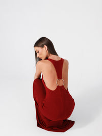 Detached Maxi Raceback Dress