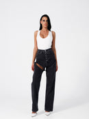 Jealous Cut-Out Jeans
