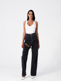 Jealous Cut-Out Jeans