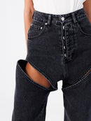 Jealous Cut-Out Jeans
