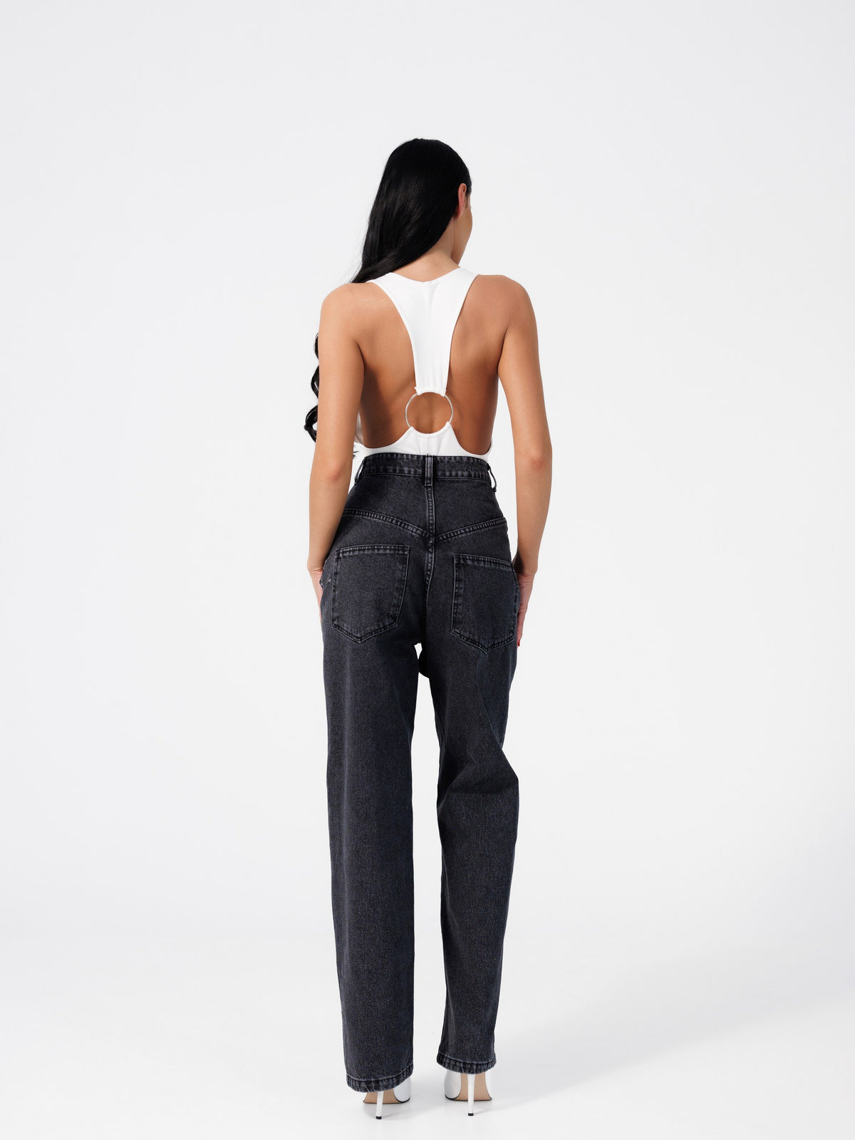 Jealous Cut-Out Jeans