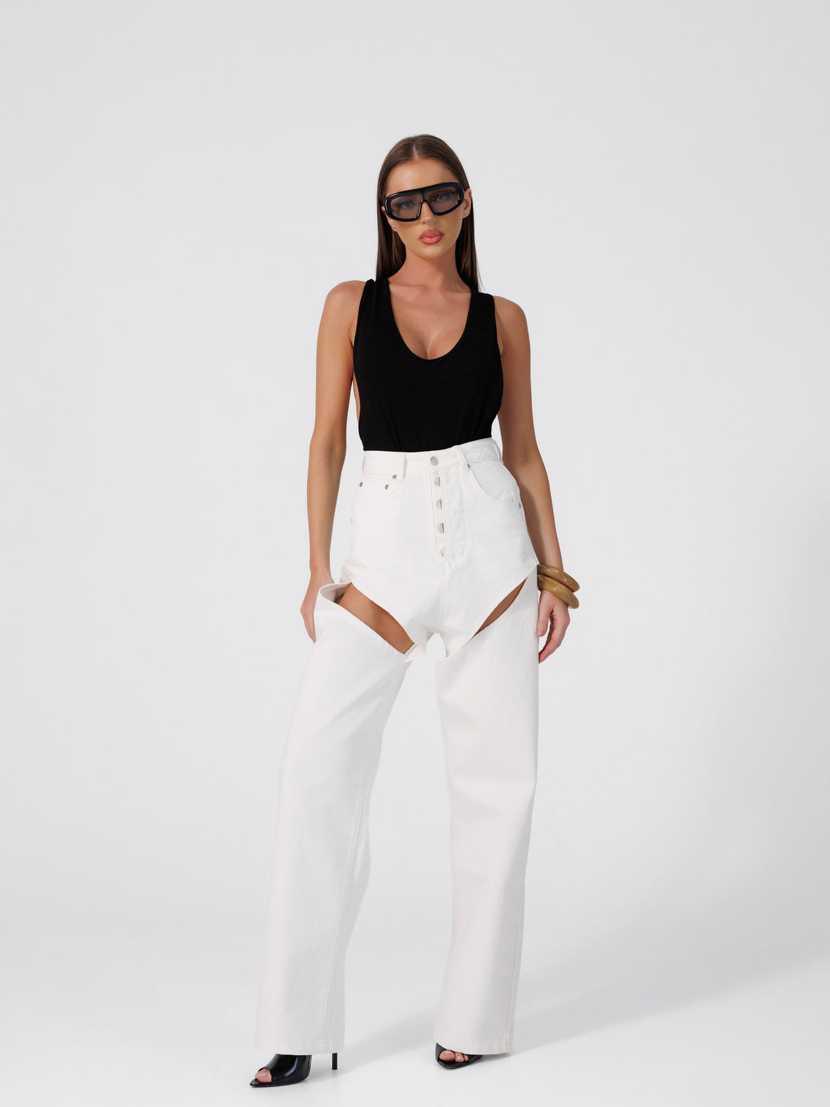 Afterglow Cut-Out Jeans