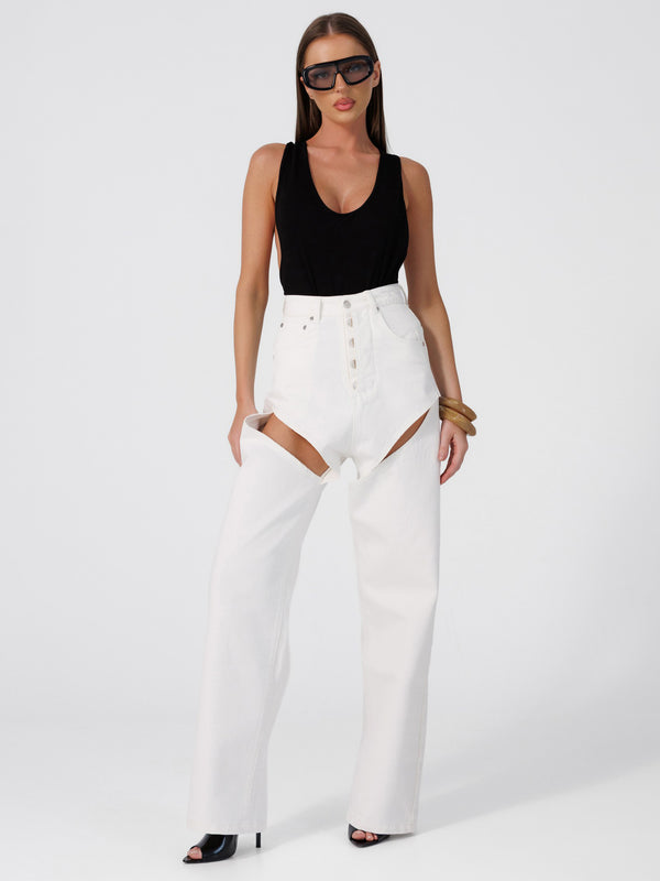 Afterglow Cut-Out Jeans