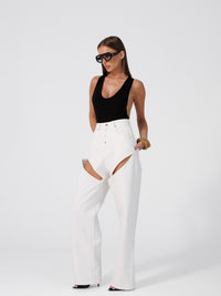 Afterglow Cut-Out Jeans