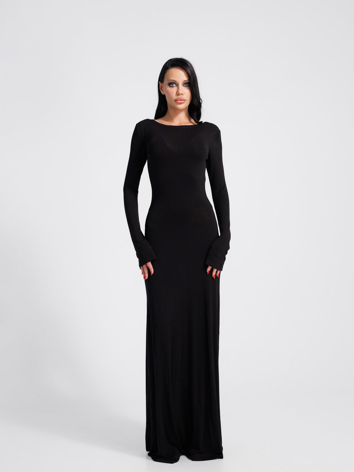 Mania Open Back Maxi Dress