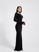 Mania Open Back Maxi Dress
