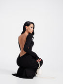 Mania Open Back Maxi Dress