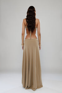 Bali Asymmetric Co-Ord Long Skirt
