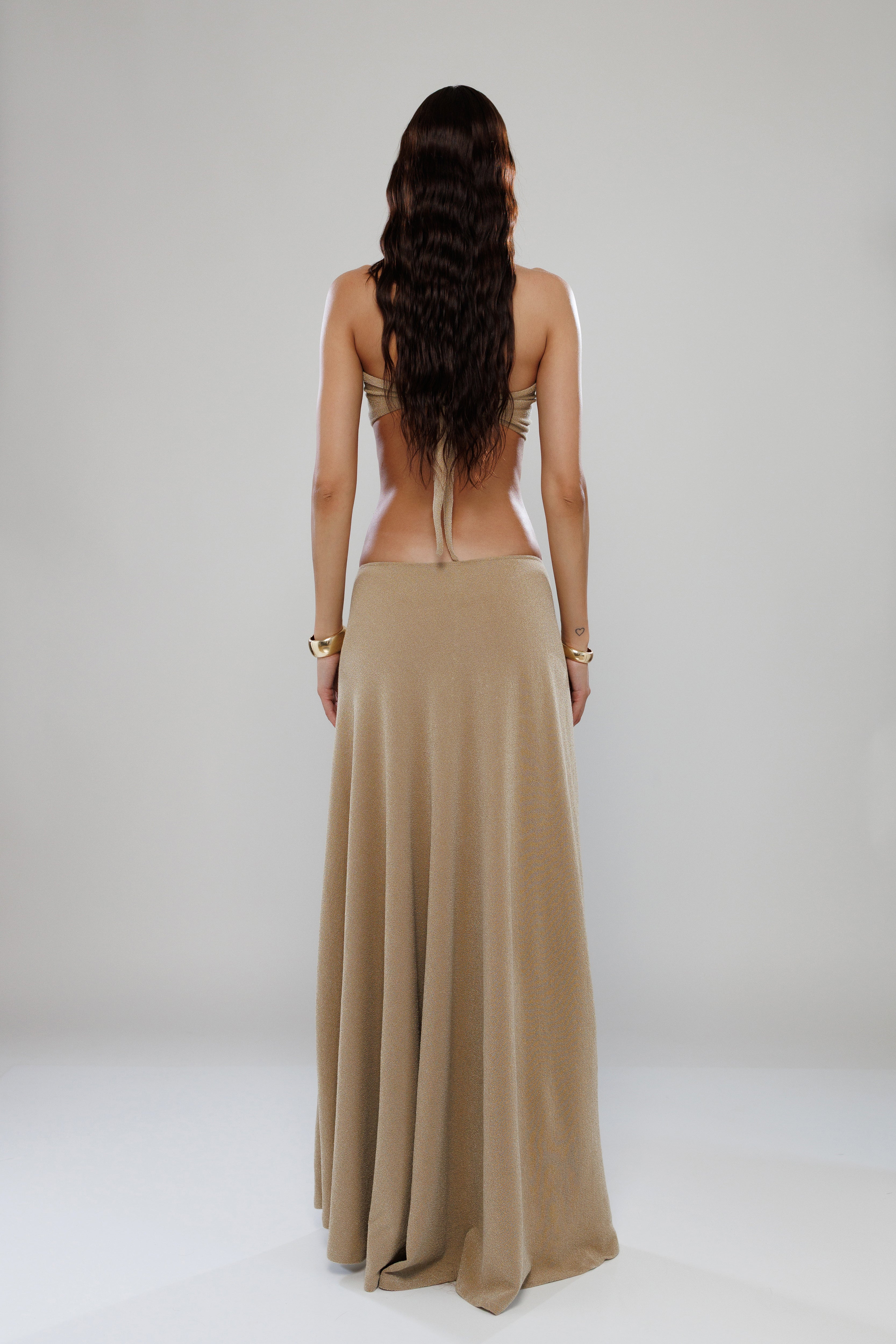 Bali Asymmetric Co-Ord Long Skirt