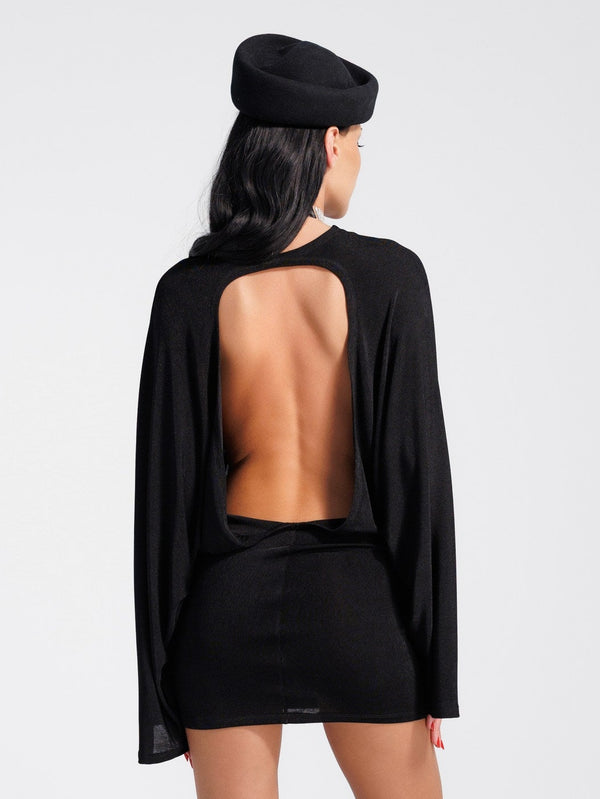 Desire Black Mini Dress