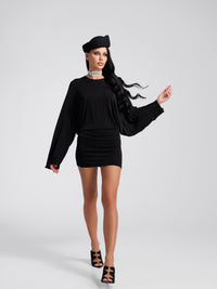 Desire Black Mini Dress