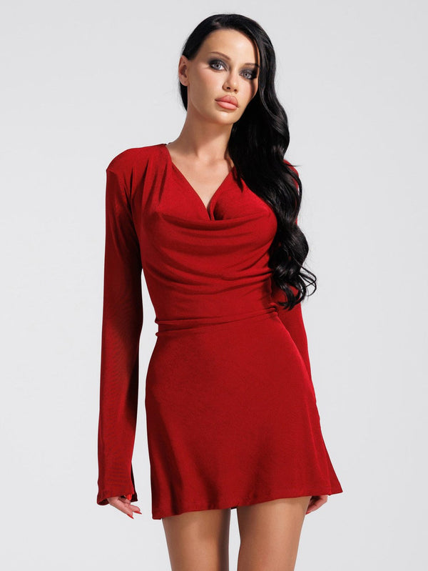 Heat Open Back Dress