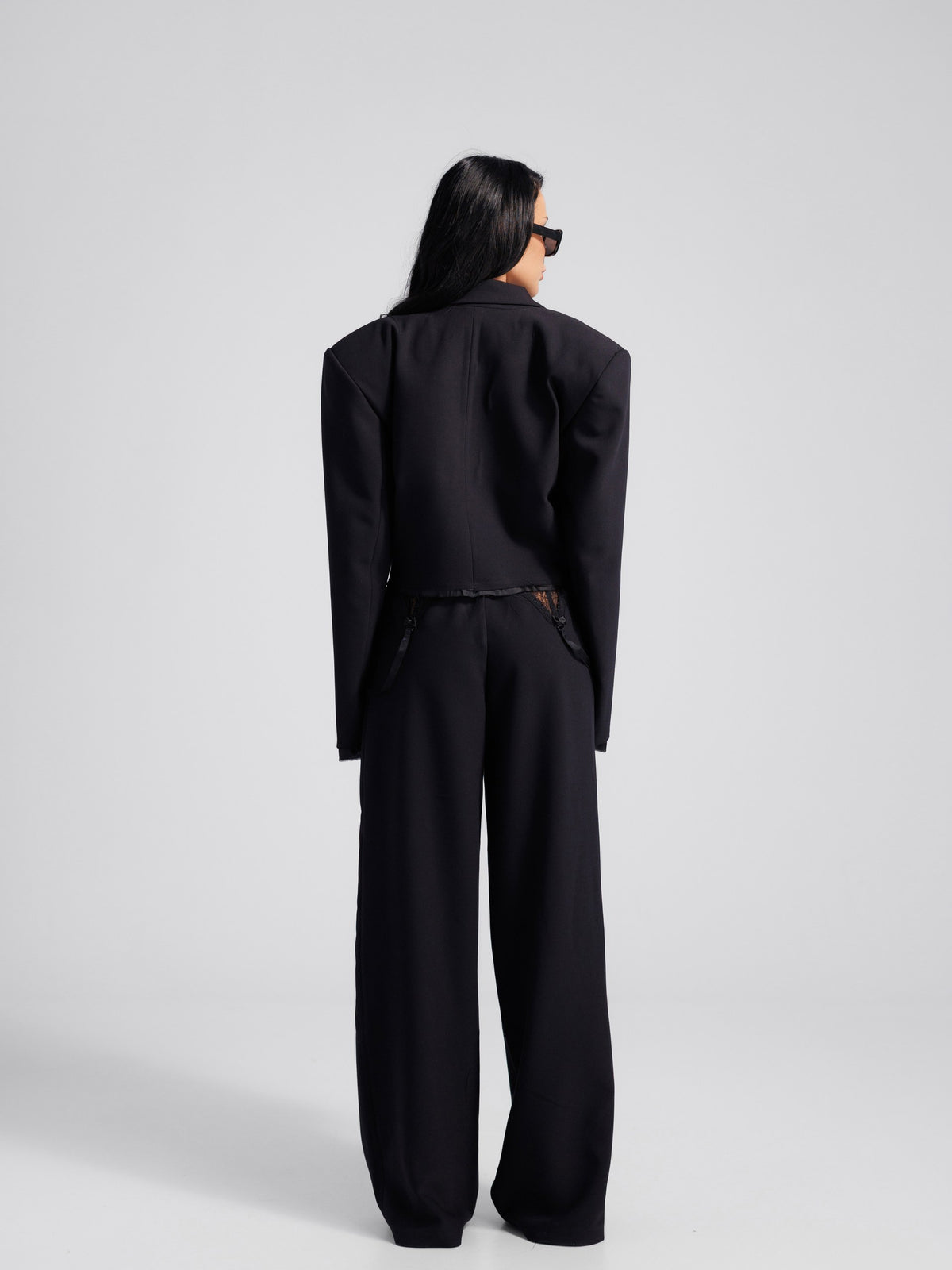 Denial Black Trousers