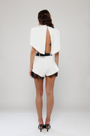 London Structured Cape Top