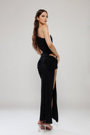 Amsterdam Co-Ord High Slit Maxi Skirt