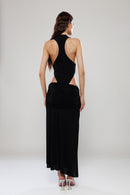 Amsterdam Co-Ord High Slit Maxi Skirt