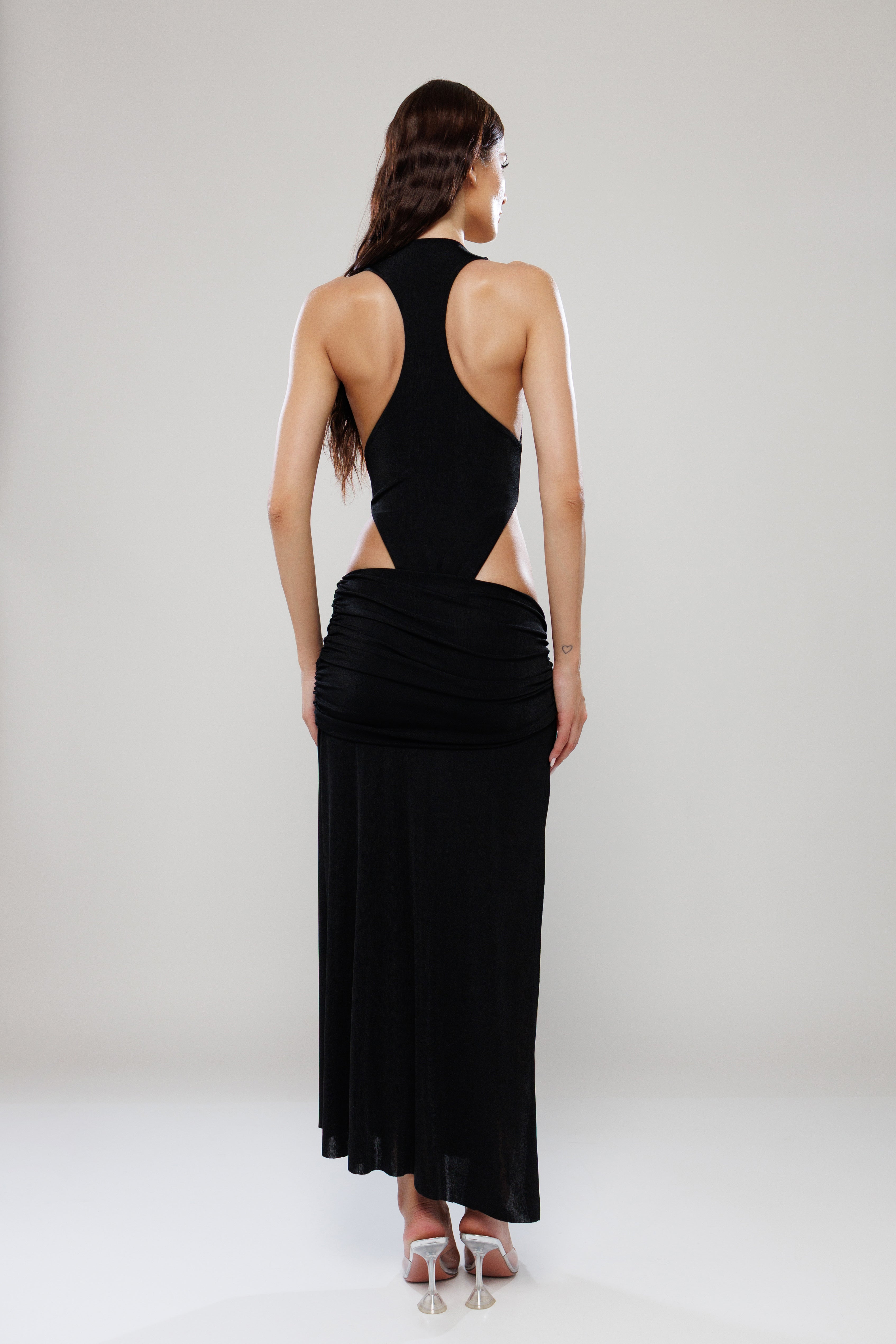 Amsterdam Co-Ord High Slit Maxi Skirt