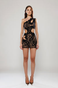 Los Angeles Handmade Mini Lace Dress