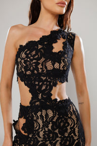 Los Angeles Handmade Mini Lace Dress