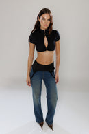 Bucharest Mesh Crop Top
