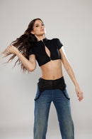 Bucharest Mesh Crop Top