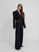 Denial Black Trousers