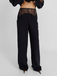 Denial Black Trousers