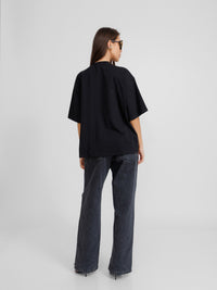 Tender Oversized Black Unisex T-Shirt