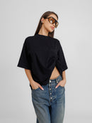 Tender Oversized Black Unisex T-Shirt