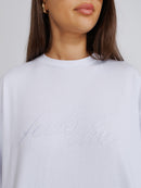 Wild Oversized White Unisex Blouse